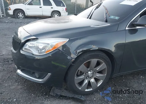 2016 Buick Regal Turbo Premium Ii из США, поврежденный, VIN 2G4GS5GX4G9120291